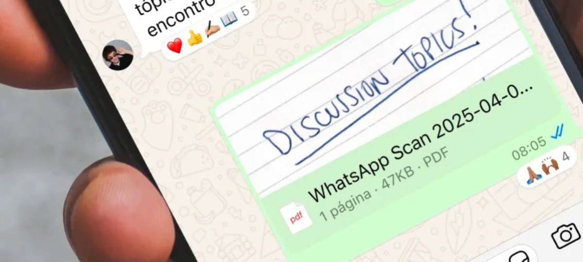 WhatsApp libera recurso para converter fotos em PDF sem sair do aplicativo - Imagem do artigo