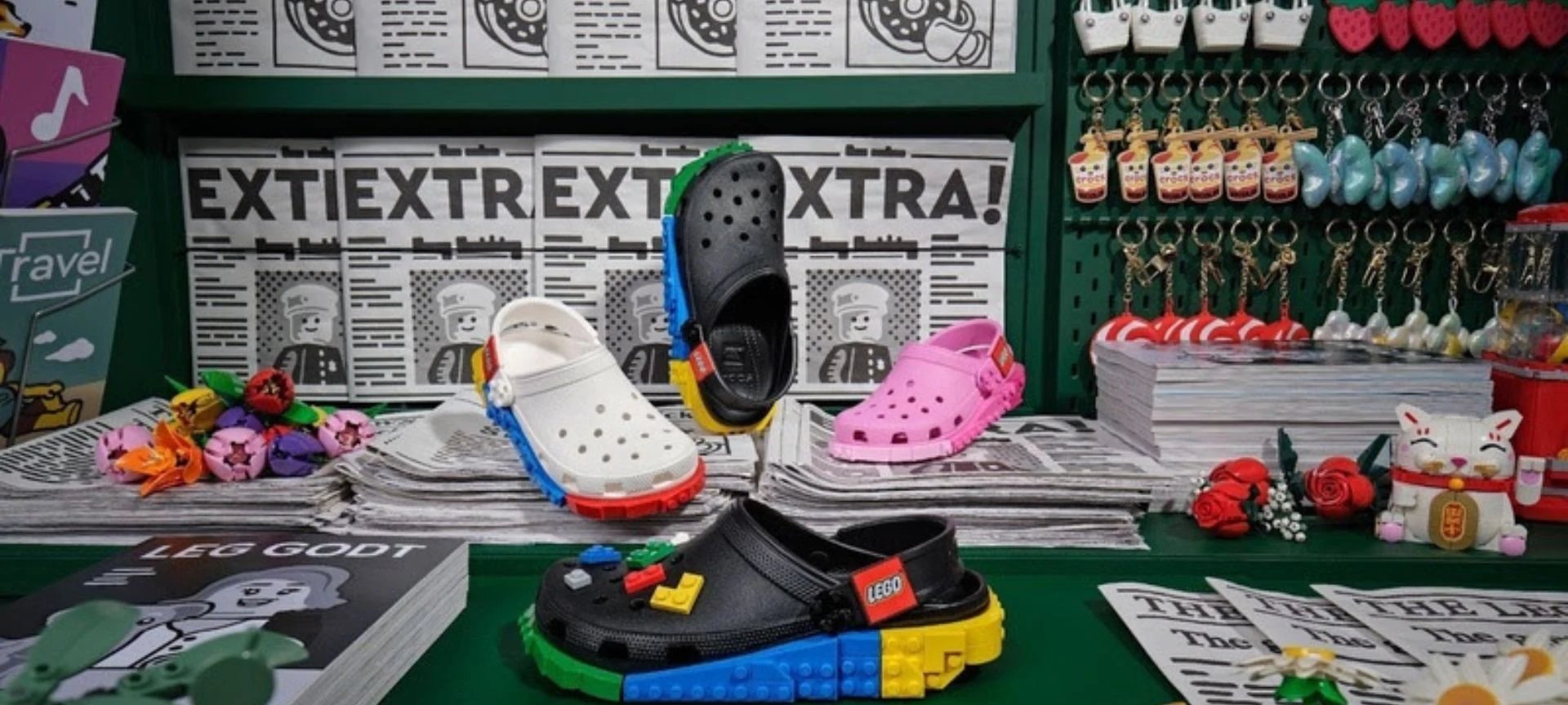 Crocs lança no Brasil o Creativity Clog em parceria com LEGO - Imagem do artigo