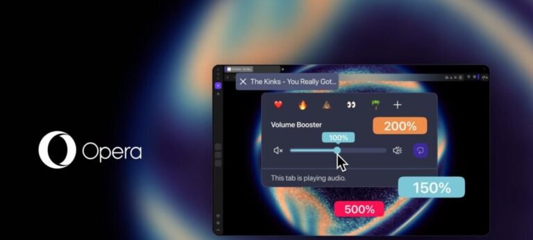 Opera One traz YouTube e Twitch na barra lateral e multiplica som em até 500%